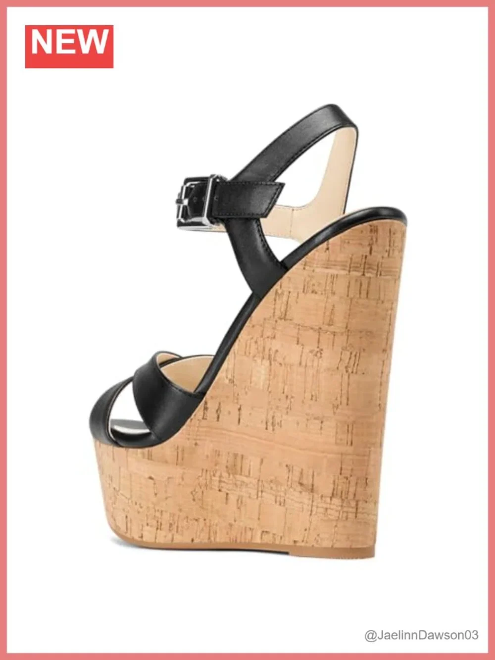 Wedge Heel Sandals Open Toe Ankle Strap Slingback Platform